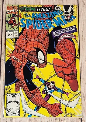 Buy The Amazing Spider-Man #345 Marvel Comics Venom • 9.07£