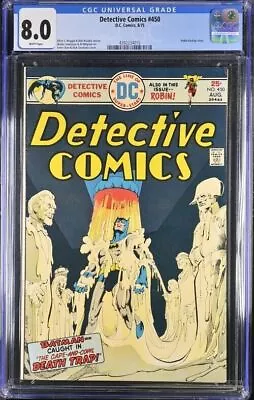Buy 1975 D.C. Comics #450 Detective Comics Batman Robin Backup Story CGC 8.0 • 40.32£