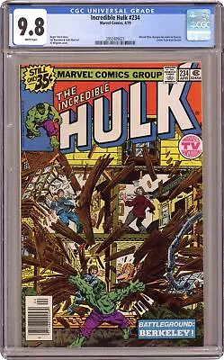 Buy Incredible Hulk #234 CGC 9.8 1979 3950409021 • 265.41£