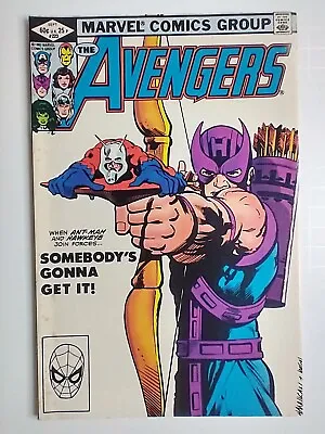 Buy Marvel Comics Avengers #223 Classic Ed Hannigan, Klaus Janson Cover; VF- 7.5 • 14.90£