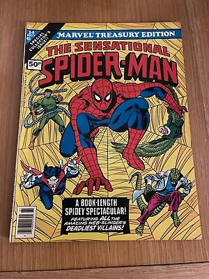 Buy Marvel Treasury Edition The Sensational Spider-Man #24 1977 VF • 7.99£