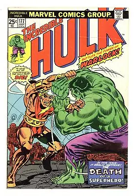Buy Incredible Hulk #177 VG/FN 5.0 1974 • 22.96£