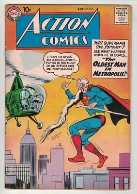 Buy ACTION COMICS #251 - TEASER AD OF 1st APP OF SUPERGIRL (ACTION #252) - DC/1959 • 316.64£