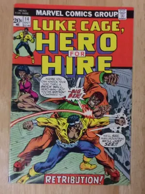 Buy Luke Cage Hero For Hire #14 1973 Glossy Fn+ Origin Retold,big Ben Donovan • 22.96£