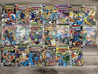 Buy Lot #20 Fantastic Four Marvel Comics 1977-1980 • 112.35£