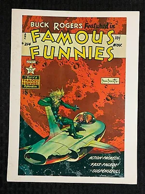 Buy 1971 FAMOUSE FUNNIES #214 Cover REPRODUCTION 9x12  Print FVF 7.0 Frank Frazetta • 19.36£