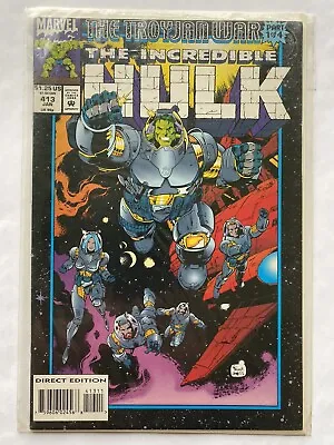 Buy Incredible Hulk 413  Marvel Comics 1994  VF / VF +  8.0 - 8.5  Silver Surfer • 3.20£