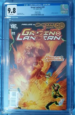 Buy Green Lantern #39 CGC 9.8 2nd Print 1st Full Appearance Larfleeze Agent Orange • 236.52£