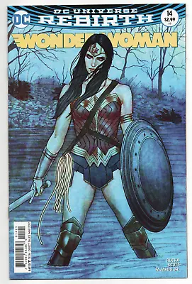 Buy Wonder Woman 14 - Jenny Frison Variant Cover (modern Age 2017) - 9.0 • 10.14£