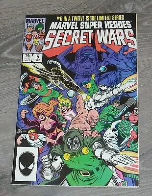 Buy MARVEL SUPER HEROES SECRET WARS # 6 October 1984 SPIDER-WOMAN 1st CAMEO APPEAR • 7.99£