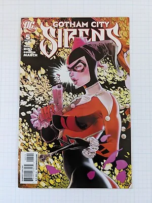 Buy Gotham City Sirens (2009) #5 1st Print Guillem March Harley Quinn Cover • 9.48£