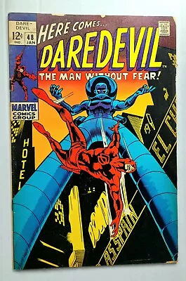 Buy Daredevil #48 Stilt-Man Appearance! Marvel 1969 • 12.34£