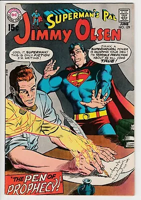 Buy Superman's Pal Jimmy Olsen #129 - 1970 - Vintage DC 12¢ - Batman Joker Lois Lane • 0.99£