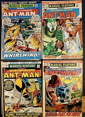 Buy MARVEL FEATURE Presents Ant-Man 4 5 6 7  (LOT) 20 Cent Comic Book Lot • 19.77£