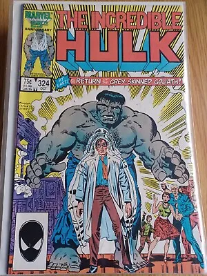 Buy Incredible Hulk 324 - 1986 - Grey Hulk Returns • 10.99£
