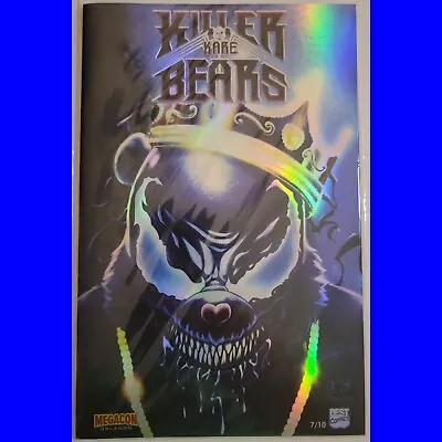Buy 🔥 Killer Kare Bears - King Venom  Biggie  Homage - Blue Chrome Foil - Ltd #7/10 • 39.79£