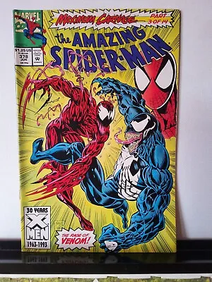 Buy The Amazing Spider-Man No378 June 1993 Maximum Carnage Part 3 Of 14 • 15£