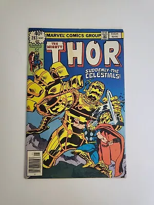 Buy The Mighty Thor #283:  Suddenly... The Celestials!  Marvel 1979 GD/VG • 3.16£