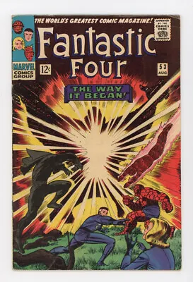Buy Fantastic Four 53 2nd Black Panther, So Much Cheaper Than #52! Nice VG/FN • 57.57£