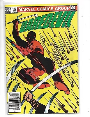 Buy Marvel Comics 1982 Daredevil #189 F • 3.19£
