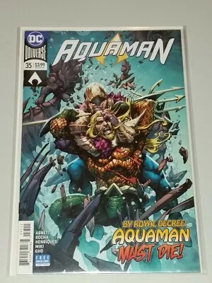 Buy Aquaman #35 Dc Universe Rebirth June 2018 Nm+ (9.6 Or Better) • 4.99£