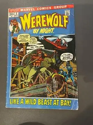 Buy Werewolf By Night #2 - Back Issue - Marvel Comics - 1972 • 50£