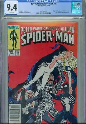 Buy Spectacular Spider-man #95 Cgc 9.4 1984 New Case, Newsstand, Black Cat, King Pin • 38.74£