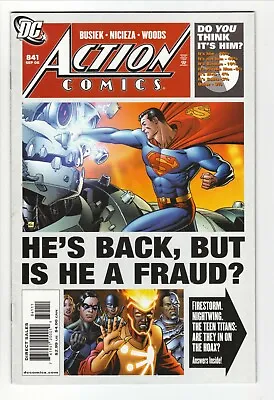 Buy Superman/Action Comics #841--Nightwing--Back In Action--2006 DC Comic Book • 1.19£