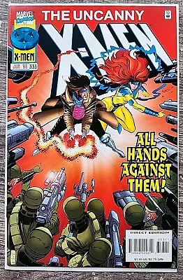 Buy THE UNCANNY X-MEN #333 (1996) 1ST FULL APPEARANCE OF BASTION  X-MEN 97 Marvel  • 9.45£