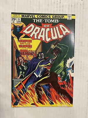 Buy Tomb Of Dracula #21 - Blade App. - MVS Intact 1974 • 19.18£