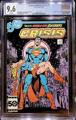 Buy Crisis On Infinite Earths #7  Death Supergirl CGC 9.6 #4187757003 • 67.29£