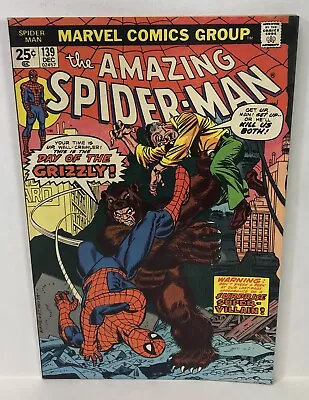 Buy Amazing Spider-Man # 139 - 1st Grizzly VF+ Cond. • 27.98£