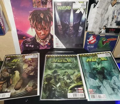 Buy Marvel Comics Lot  TOTALLY AWESOME HULK 22 1st WEAPON H Wolverine Logan NM 🔥 • 79.66£