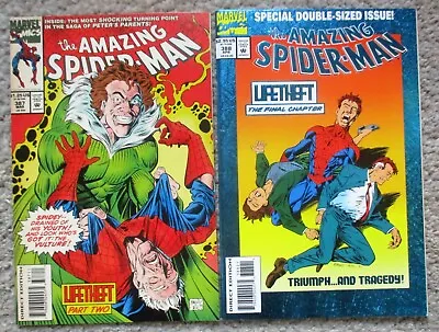 Buy AMAZING SPIDER-MAN #s 387 & 388 ( Marvel 1st Series)  Foil Cover, Venom VF-NM • 11.85£