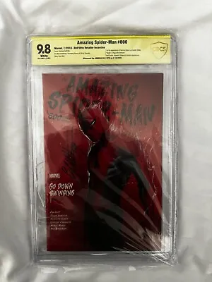 Buy Amazing Spiderman 800 Dell Otto Signed Cbcs 9.8 • 179£