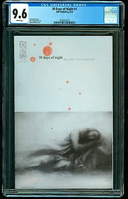 Buy 30 DAYS OF NIGHT 1 CGC 9.6 1st Print 1st Appearance IDW Horror Comic 2002  Wood • 497.88£