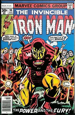 Buy Iron Man #96 Vol 1 (1977) KEY *1st Appearance Of Guardsman* - High Grade • 11.89£