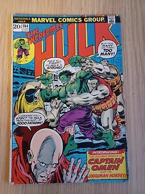 Buy Incredible Hulk 164 - 1973  • 6.99£