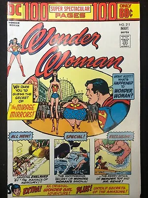 Buy Wonder Woman Super Spectacular #211 DC Comic Book 1974 High Grade! • 47.41£