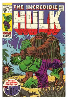 Buy Incredible Hulk #121 5.5 // 1st Appearance Of The Glob Marvel Comics 1969 • 35.58£