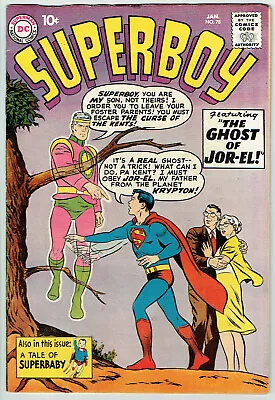 Buy SUPERBOY  78  FN+/6.5 - Origin Of Mr Mxyzptlk & Superboy's Costume! • 128.07£