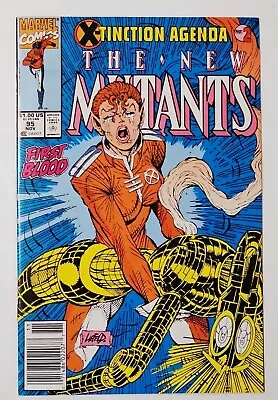 Buy New Mutants #95 Death Of Warlock Newsstand  • 3.95£