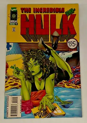 Buy INCREDIBLE HULK #441 (Marvel 1996) SHE-HULK Pulp Fiction Homage Cover • 42.69£