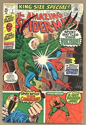 Buy Amazing Spider-Man Annual #7 (GVG) Reprints From #1+2+38 DITKO! 1970 Marvel X910 • 7.99£