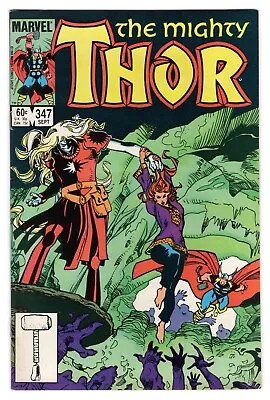 Buy Thor Vol 1 No 347 Sep 1984 (VFN-) (7.5) Marvel, Bronze Age, Walt Simonson • 9.99£