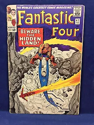 Buy 1966 Marvel Fantastic Four 47 - 1st Maximus; 2nd Black Bolt • 39.51£