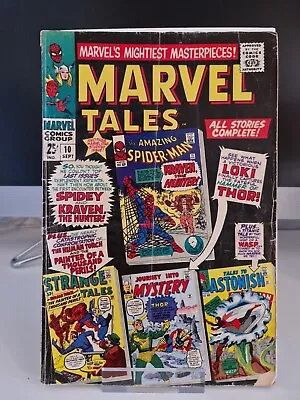 Buy MARVEL TALES #10 First Reprint Of Amazing Spider-Man 15 (1967) • 12.49£
