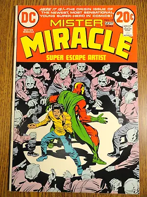 Buy Mister Miracle #15 Jack Kirby Key FVF 1st Shilo Norman Big Barda Mr. DC Universe • 23.90£