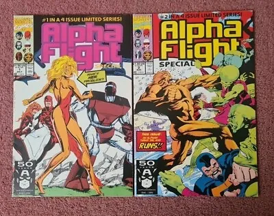 Buy Alpha Flight Special (1991)  Issues #1 + #2  - Marvel Comics - The Final Option • 8.50£