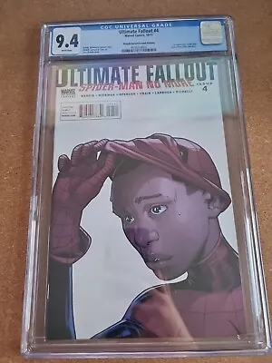 Buy Ultimate Fallout 4 2nd Print Pichelli Variant CGC 9.4 Miles Morales - Marvel  • 90£